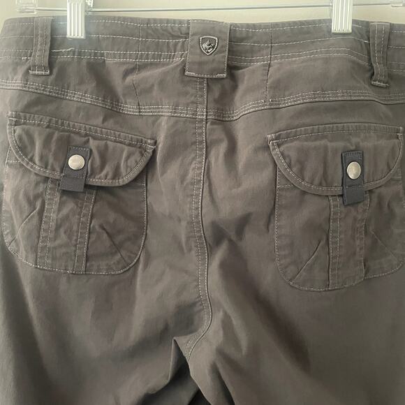 Kuhl Gray Cargo Hiking Shorts Sz 12 - Picture 5 of 7